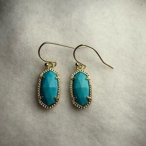 Kendra Scott Lee Turquoise Dangle